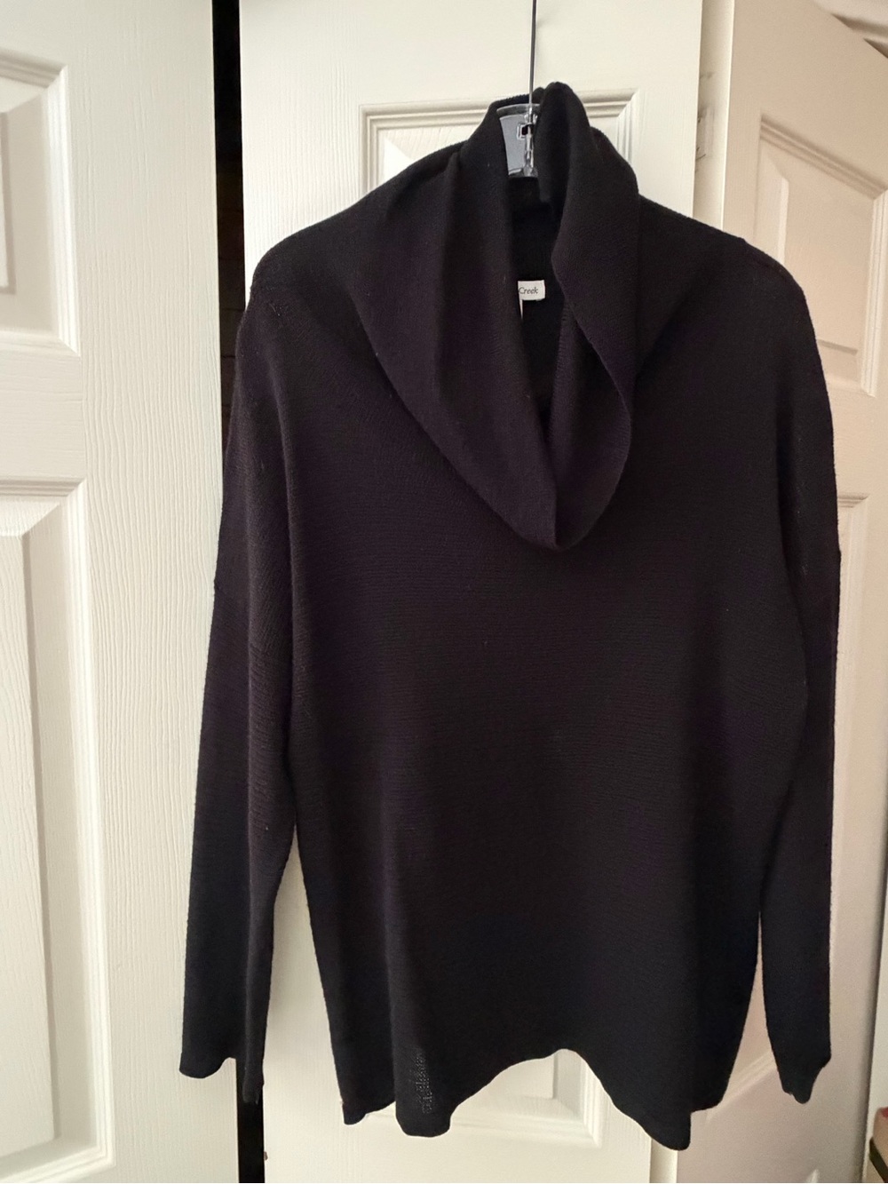 Coldwater Creek Women's Black Turtleneck Sweater
